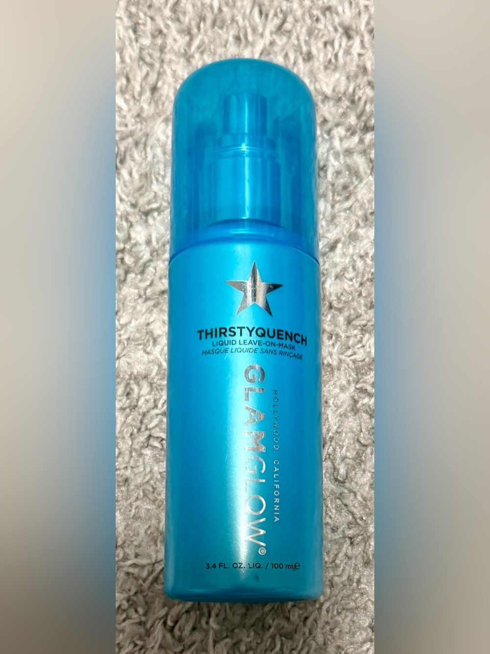 GLAMGLOW THIRSTYQUENCH Liquid Leave-On-Mask (3.4 fl oz / 100 ml) 💦✨ NEW